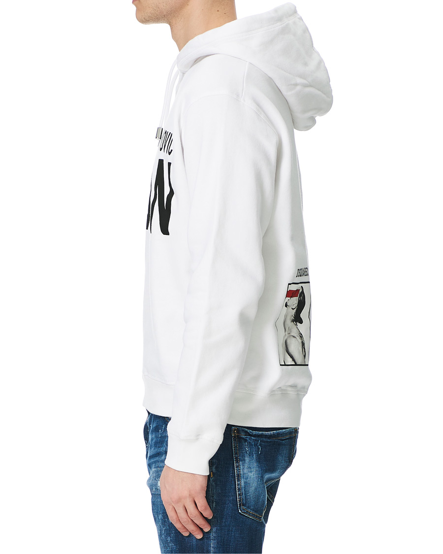 Herren | Pullover | Dsquared2 | X Ibrahimovic Icon Sign Hoodie White