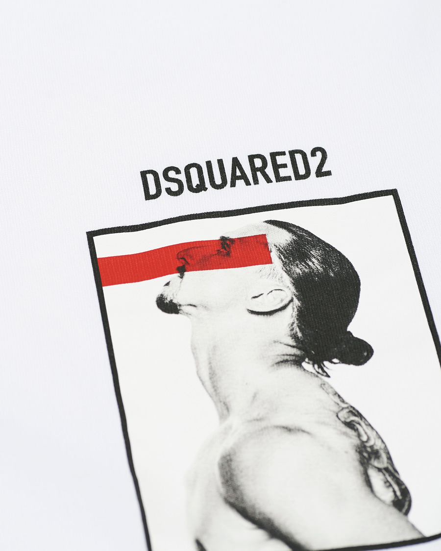 Herren | Pullover | Dsquared2 | X Ibrahimovic Icon Sign Hoodie White
