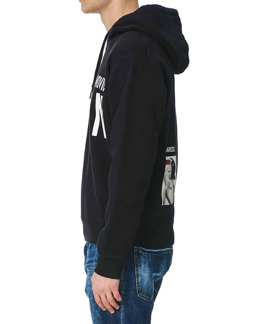 Herren | Pullover | Dsquared2 | X Ibrahimovic Icon Sign Hoodie Black