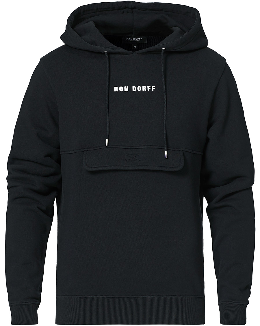 Herren | Pullover | Ron Dorff | Pocket Hoodie Black