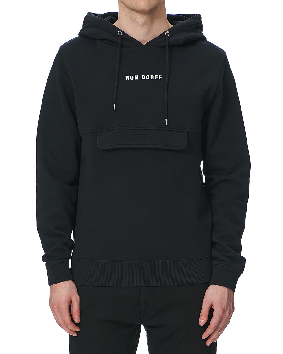 Herren | Pullover | Ron Dorff | Pocket Hoodie Black
