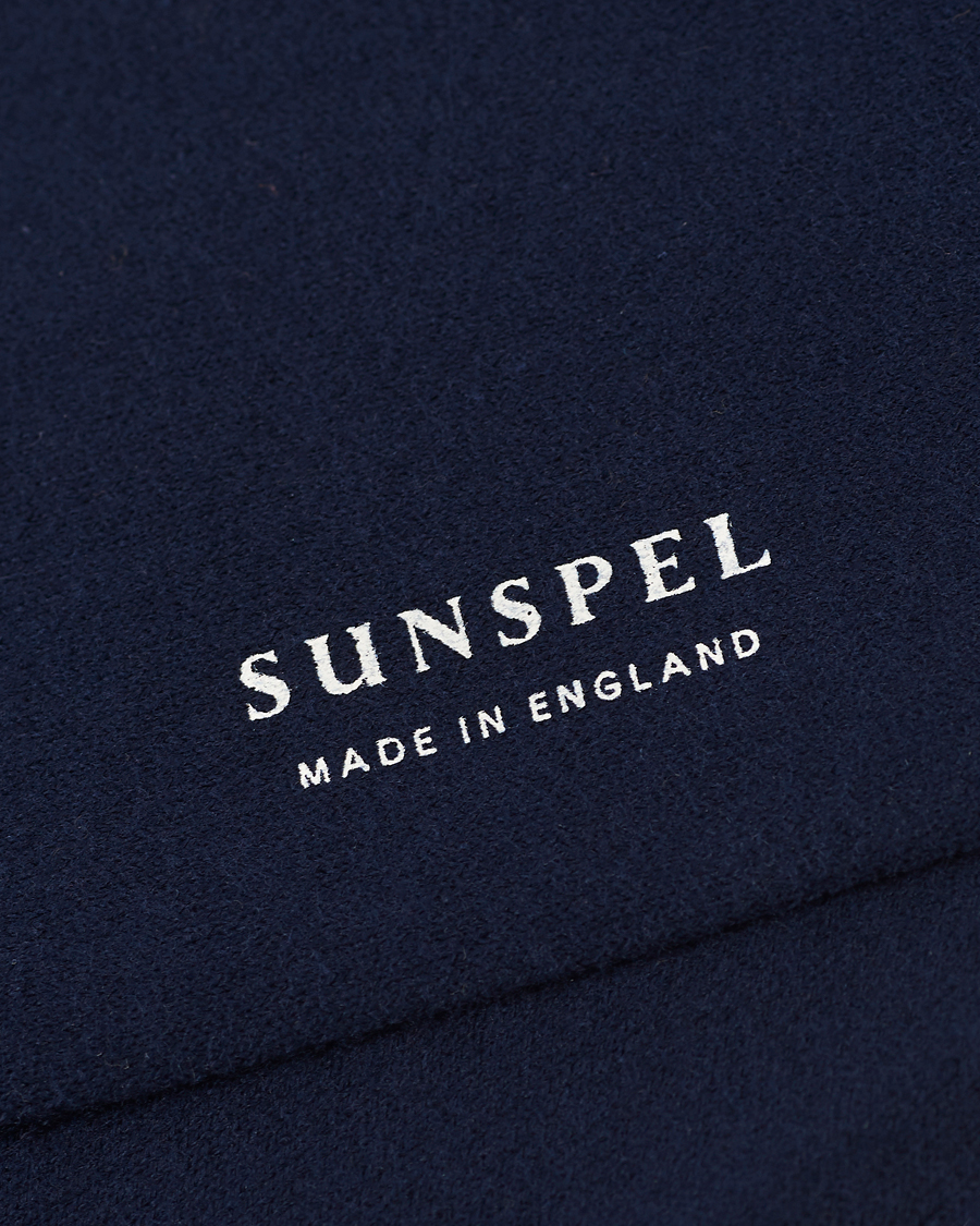 Herren | Sunspel | Sunspel | Cotton Blend Socks Navy