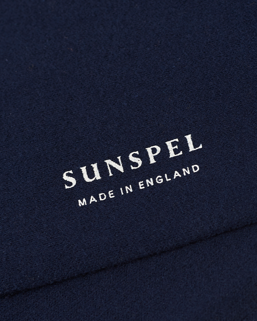 Herren |  | Sunspel | Cotton Blend Socks Navy