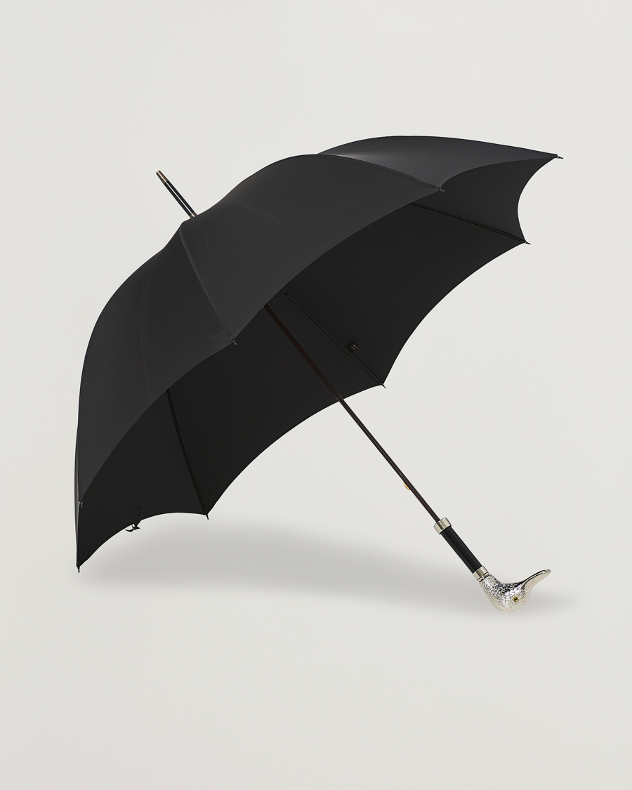 Herren |  | Fox Umbrellas | Silver Duck Umbrella Black Black