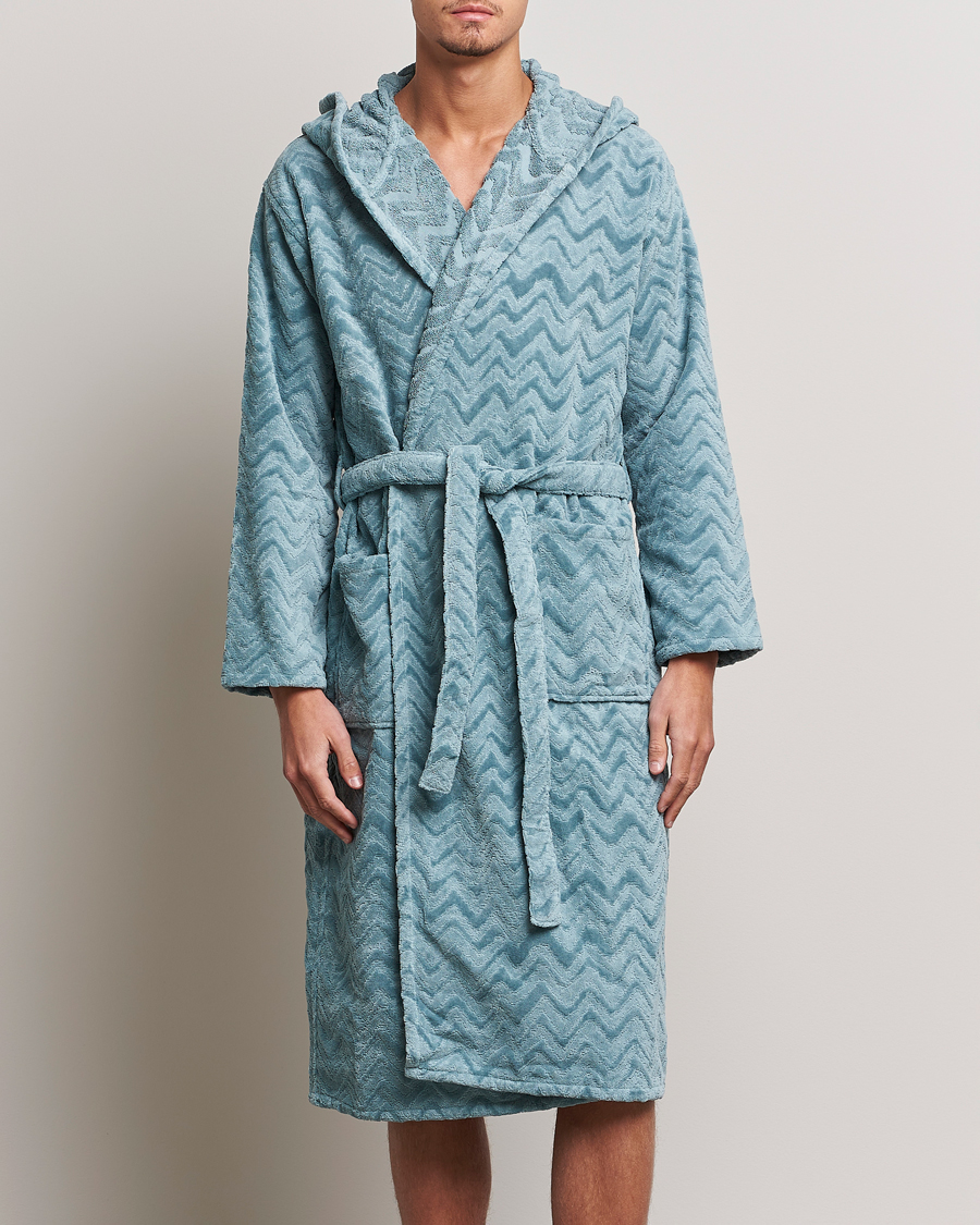 Herren | Lifestyle | Missoni Home | Rex Bathrobe Light Blue