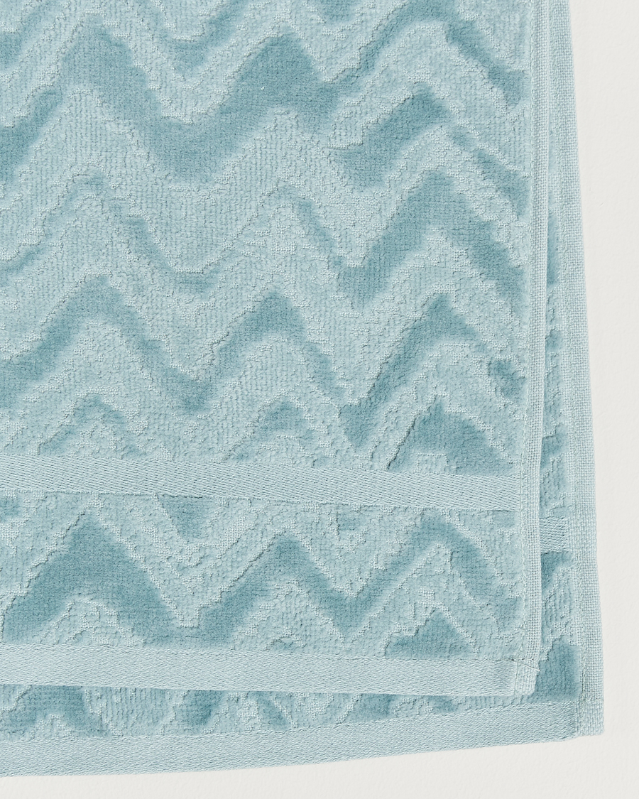 Herren | Textilien | Missoni Home | Rex Hand Towel 40x70cm Light Blue