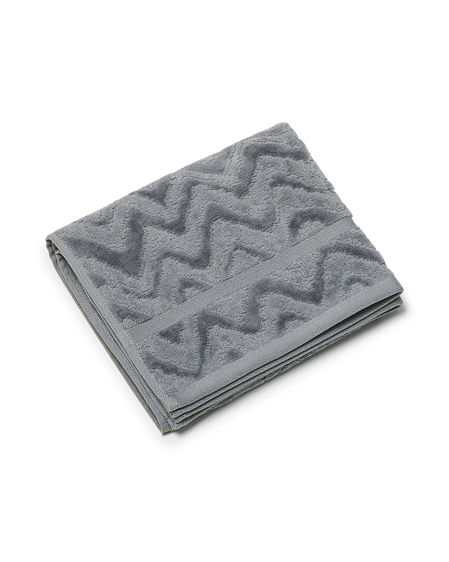 Herren | Missoni Home Rex Hand Towel 40x70cm Grey | Missoni Home | Rex Hand Towel 40x70cm Grey