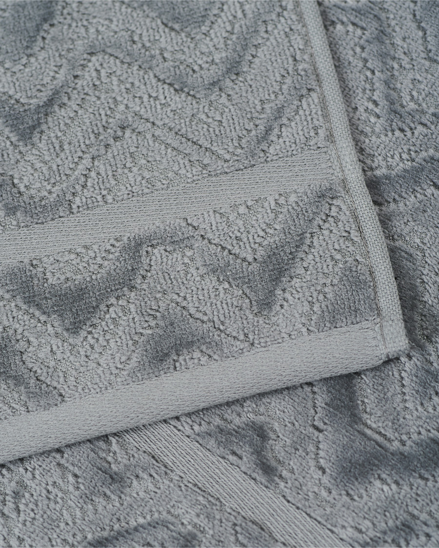 Herren | Missoni Home Rex Hand Towel 40x70cm Grey | Missoni Home | Rex Hand Towel 40x70cm Grey