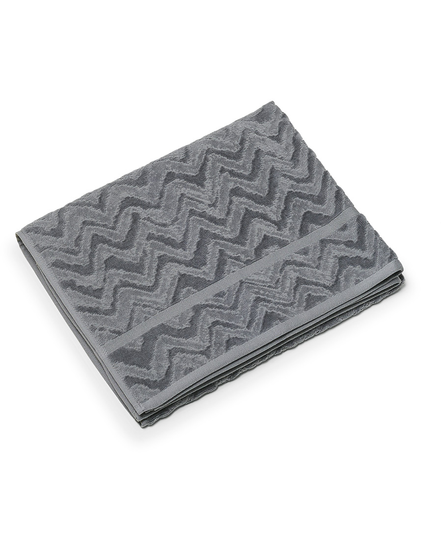 Herren | Textilien | Missoni Home | Rex Bath Towel 70x115cm Grey
