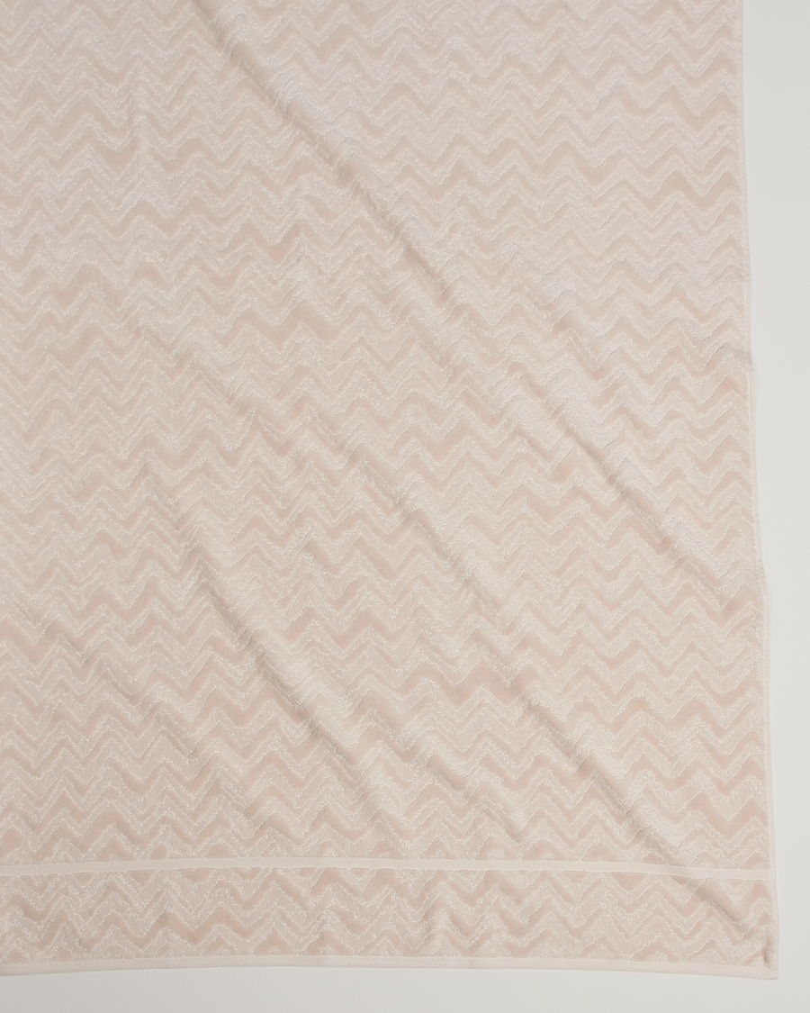 Herren | Handtücher | Missoni Home | Rex Bath Sheet 100x150cm Cream