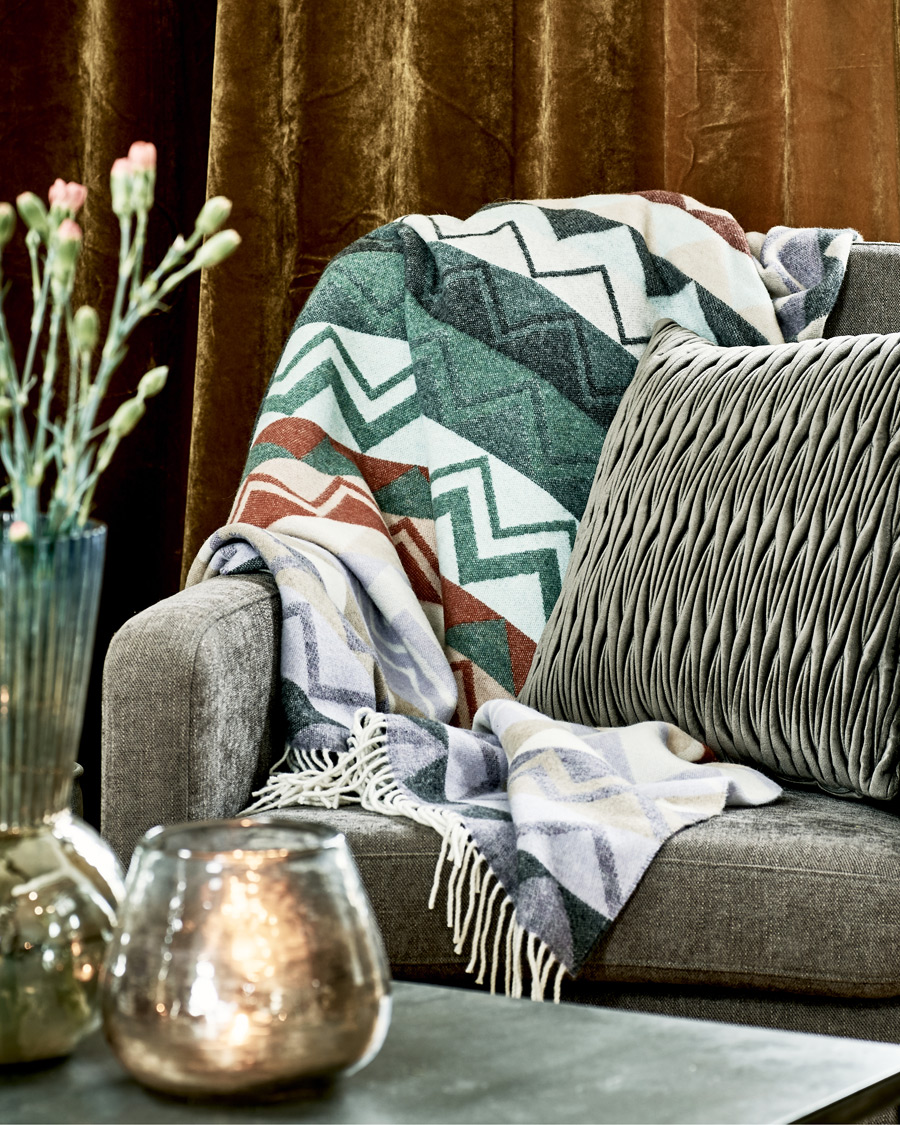 Herren | | Missoni Home | Yvo Zig Zag Wool Throw Multicolor