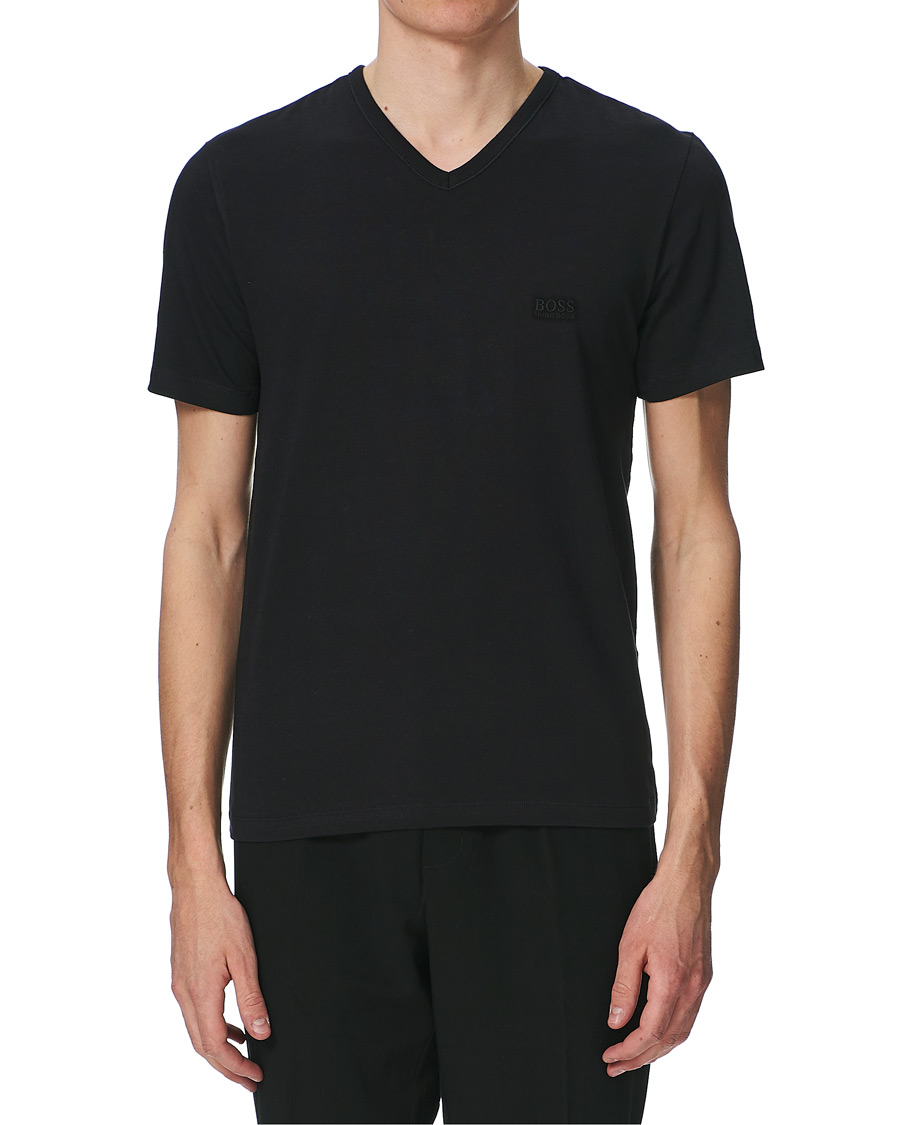Herren | T-Shirts | BOSS BLACK | BOSS 3-Pack V-Neck T-Shirt Black/Grey/White