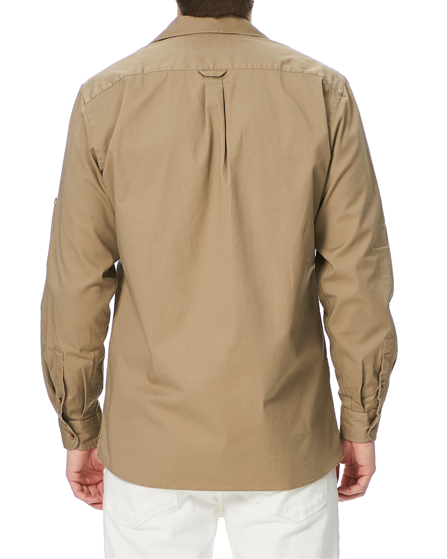 Herren | Hemden | Lardini | Cotton Pocket Overshirt Beige