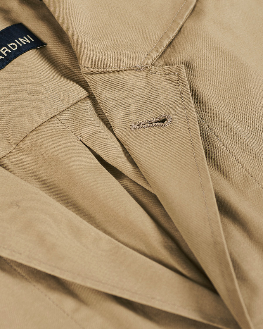 Herren | Hemden | Lardini | Cotton Pocket Overshirt Beige
