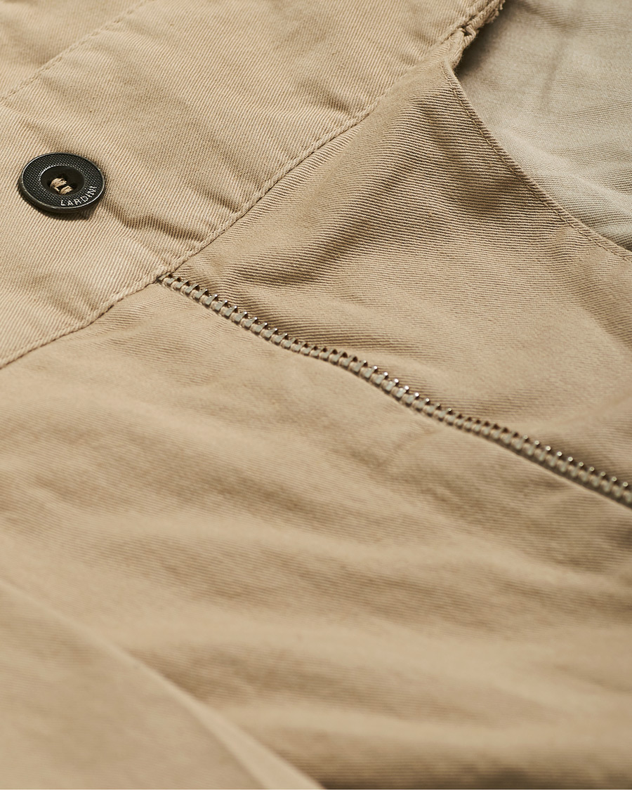 Herren | Shorts | Lardini | Double Pleated Cotton Shorts Beige