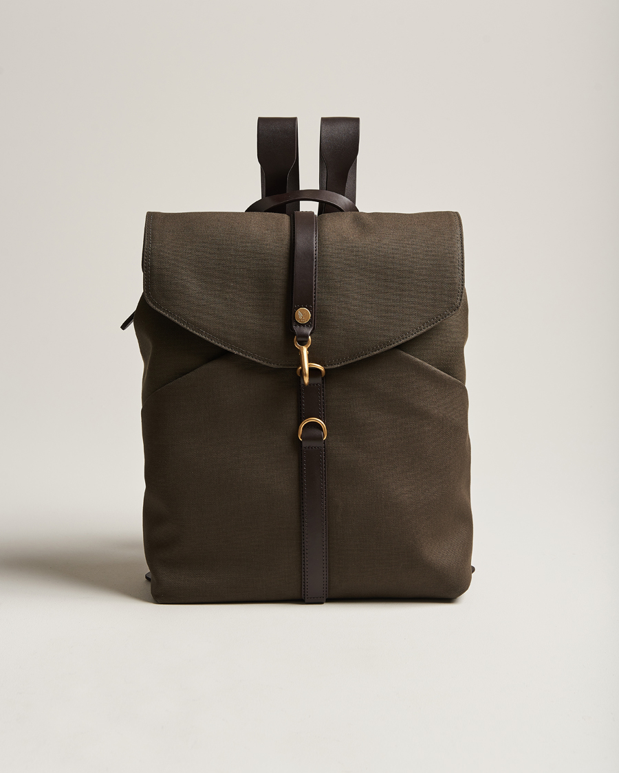 Herren | Taschen | Mismo | M/S Rucksack Army/Dark Brown