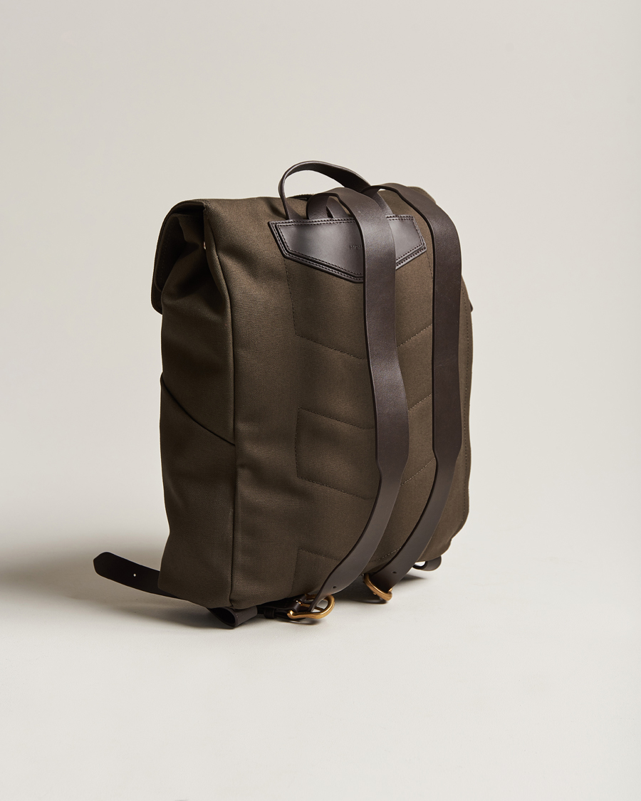 Herren | Business & Beyond | Mismo | M/S Rucksack Army/Dark Brown