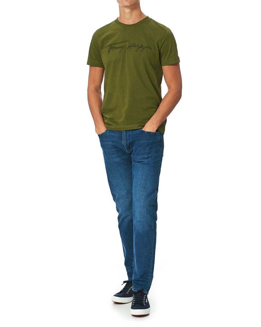 Herren | T-Shirts | Tommy Hilfiger | Signature Graphic Crew Neck Tee Putting Green