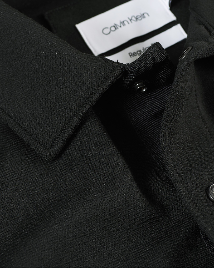 Herren | Hemden | Calvin Klein | Comfort Knitted Overshirt Black