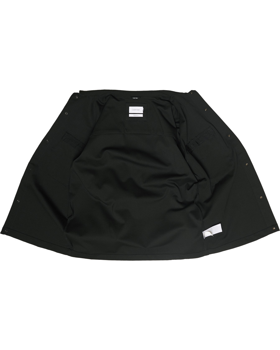 Herren | Hemden | Calvin Klein | Comfort Knitted Overshirt Black
