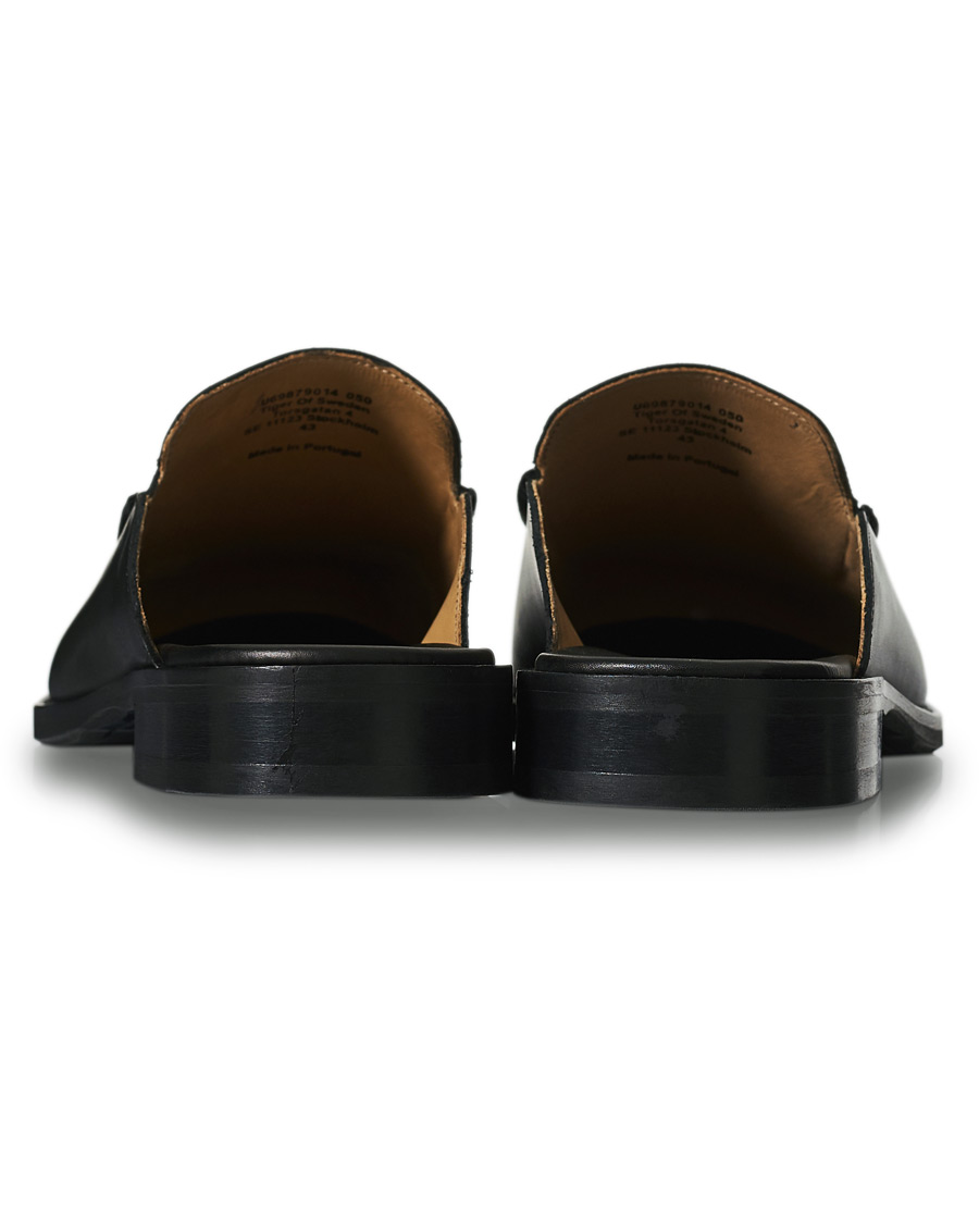 Herren | Tiger of Sweden Shelle Loafer Mule Black | Tiger of Sweden | Shelle Loafer Mule Black