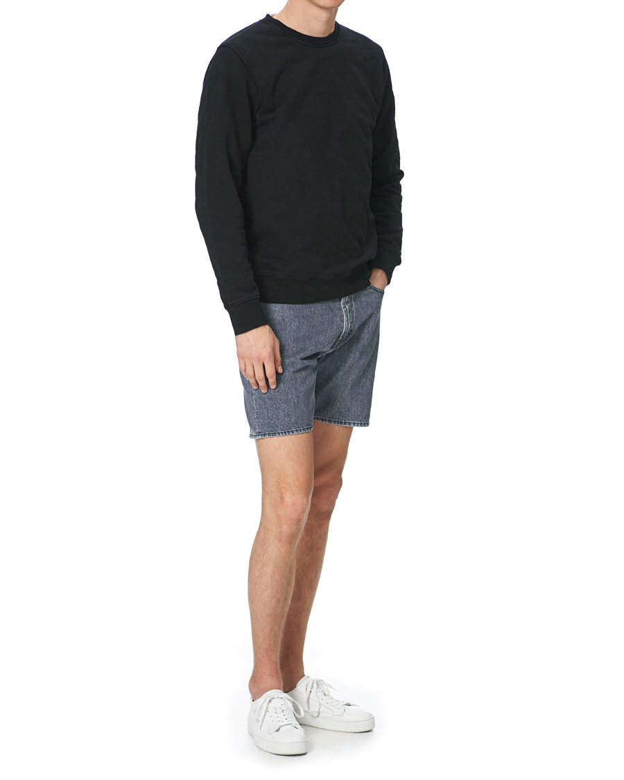 Herren | Shorts | Tiger of Sweden | Jin Stretch Denim Shorts Black