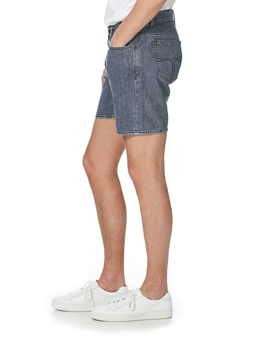 Herren | Shorts | Tiger of Sweden | Jin Stretch Denim Shorts Black