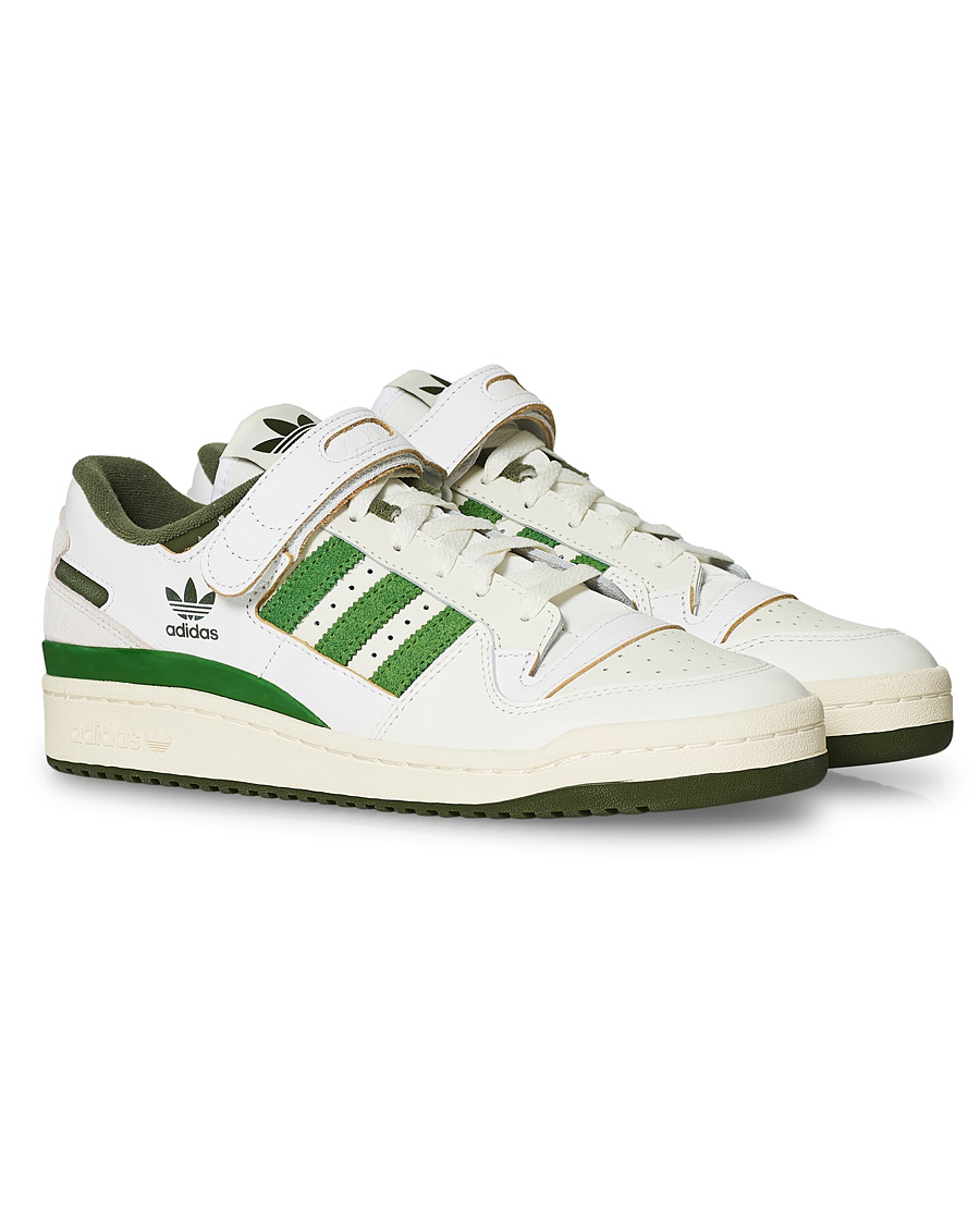 Herren | adidas Originals Forum 84 Low Sneaker White/Green | adidas Originals | Forum 84 Low Sneaker White/Green