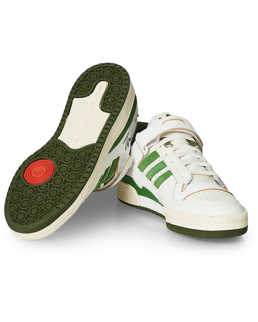 Herren | adidas Originals Forum 84 Low Sneaker White/Green | adidas Originals | Forum 84 Low Sneaker White/Green