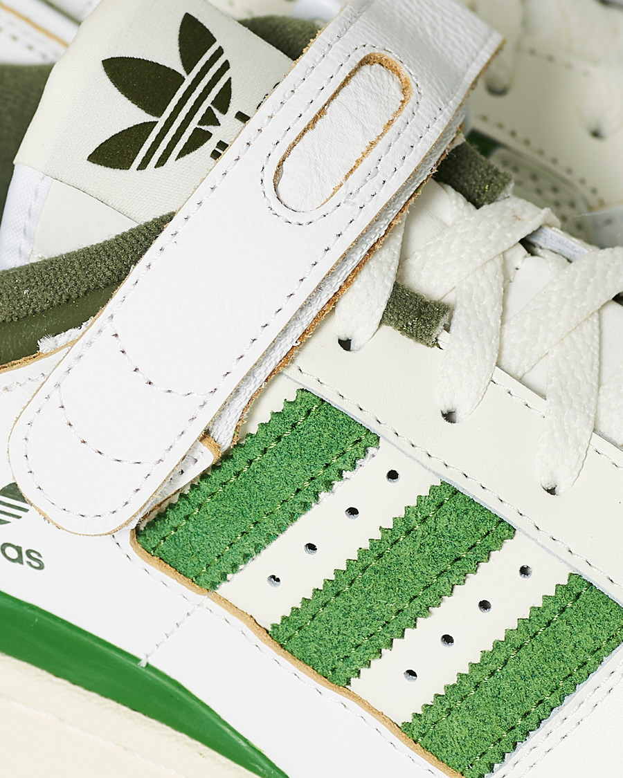 Herren | adidas Originals Forum 84 Low Sneaker White/Green | adidas Originals | Forum 84 Low Sneaker White/Green
