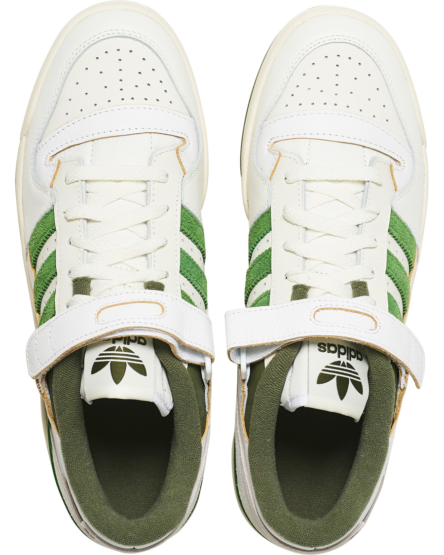 Herren | adidas Originals Forum 84 Low Sneaker White/Green | adidas Originals | Forum 84 Low Sneaker White/Green