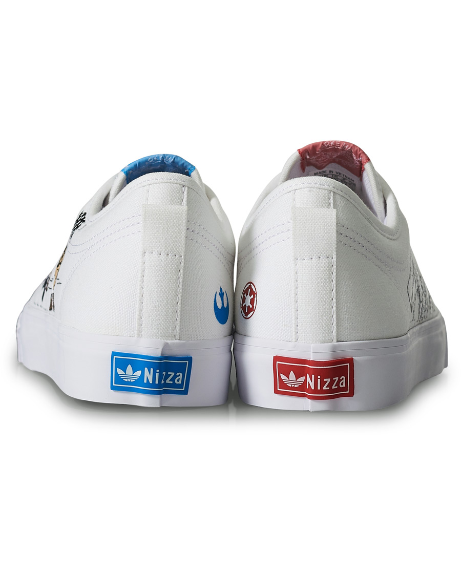 Adidas nizza trainers white burgundy sale