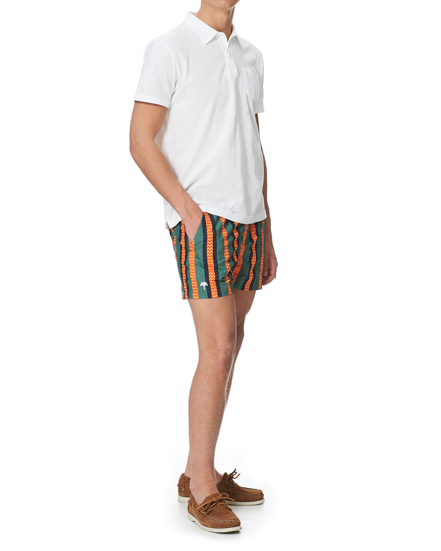 Herren | Badehosen | OAS | Printed Swim Shorts Arrow