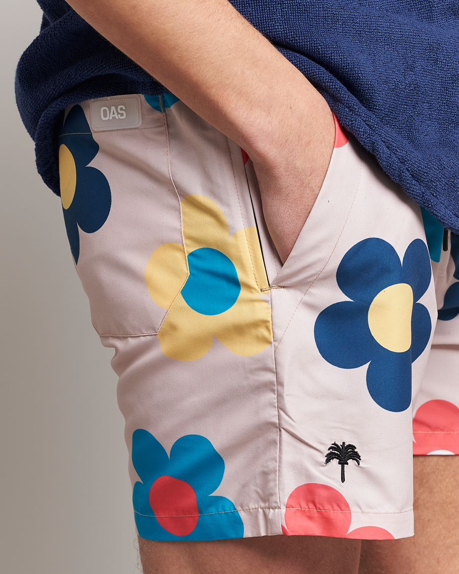 Herren | Badehosen | OAS | Printed Swimshorts Daisy