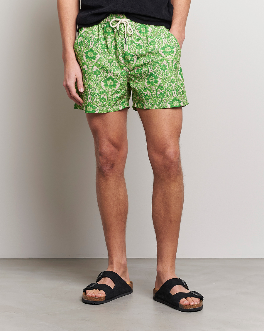 Herren |  | OAS | Printed Swim Shorts Greenie