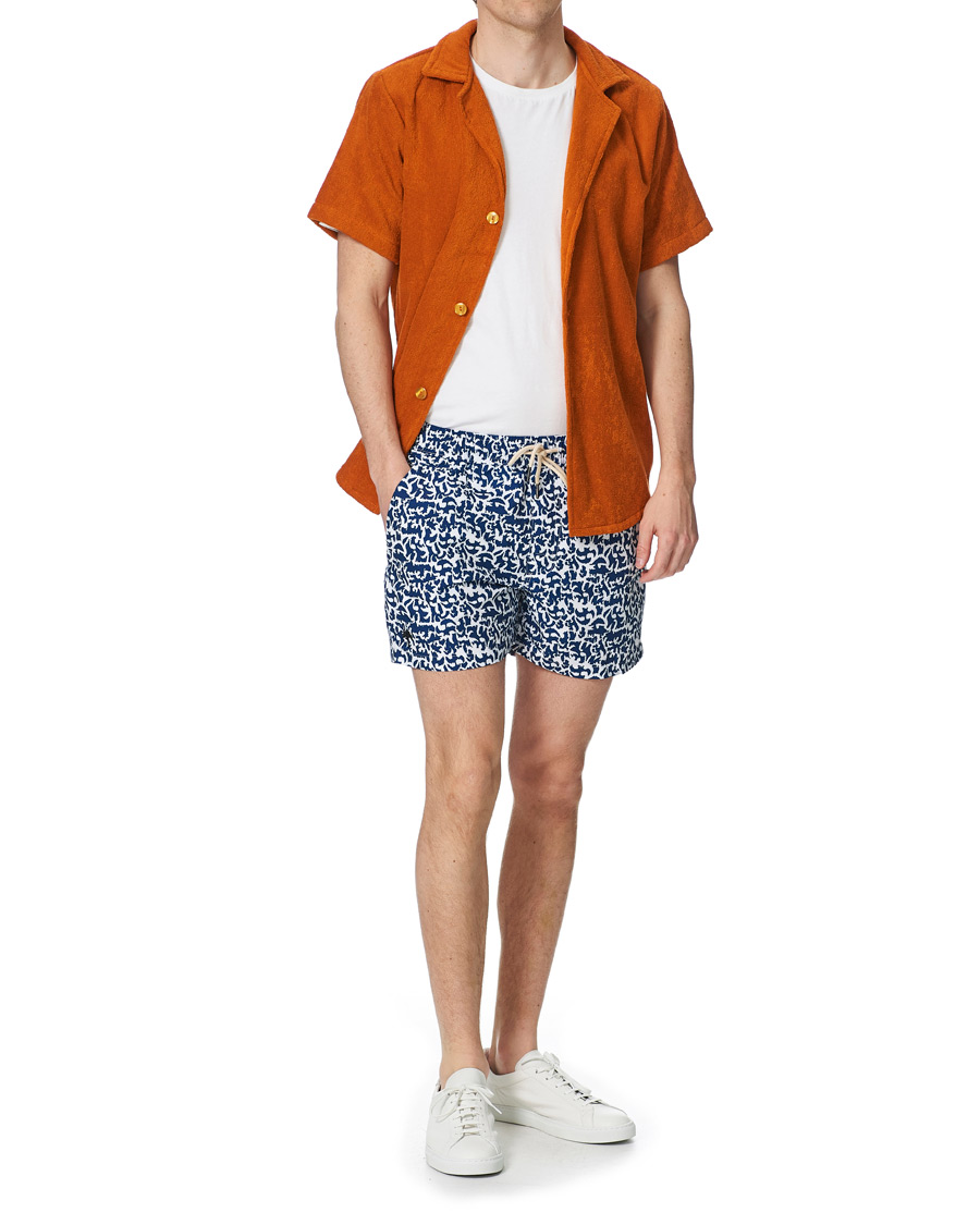 Herren | Badehosen | OAS | Printed Swim Shorts Marrakech