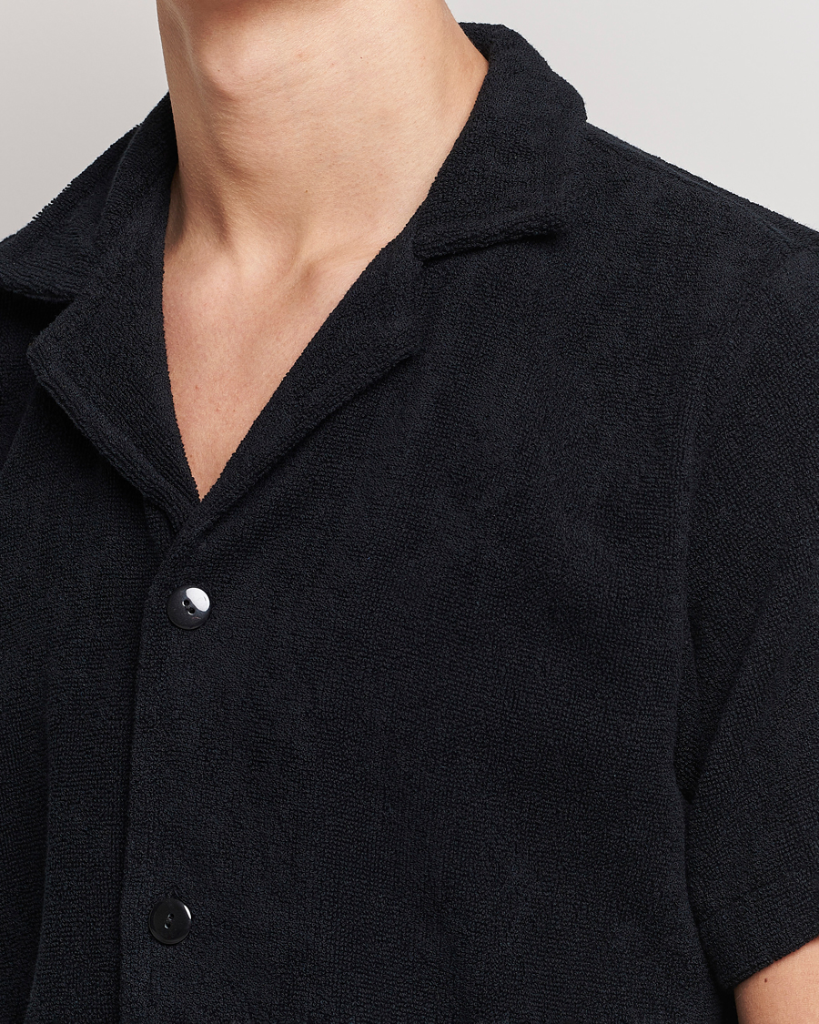Herren | Hemden | OAS | Terry Cuba Short Sleeve Shirt Black