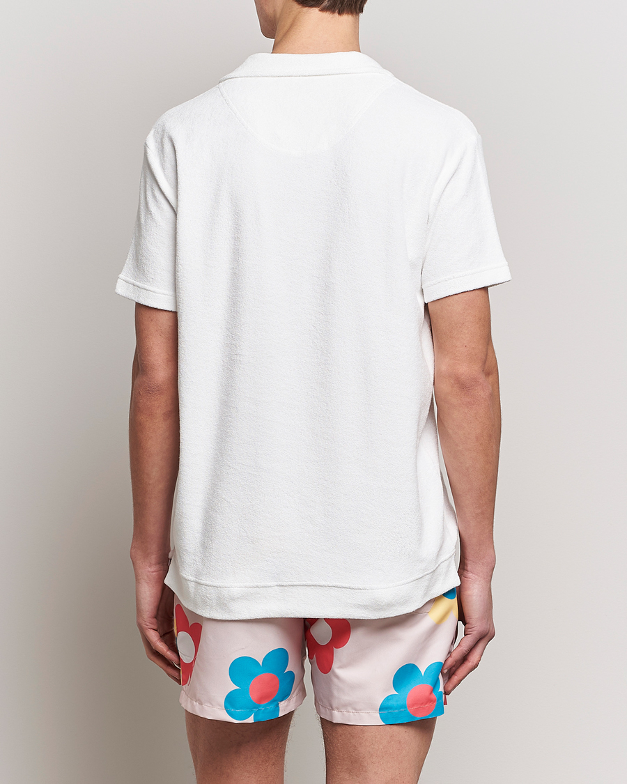 Herren | Poloshirts | OAS | Short Sleeve Terry Polo White