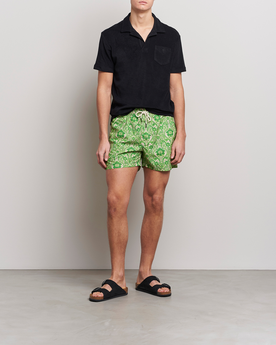 Herren | Poloshirts | OAS | Short Sleeve Terry Polo Black