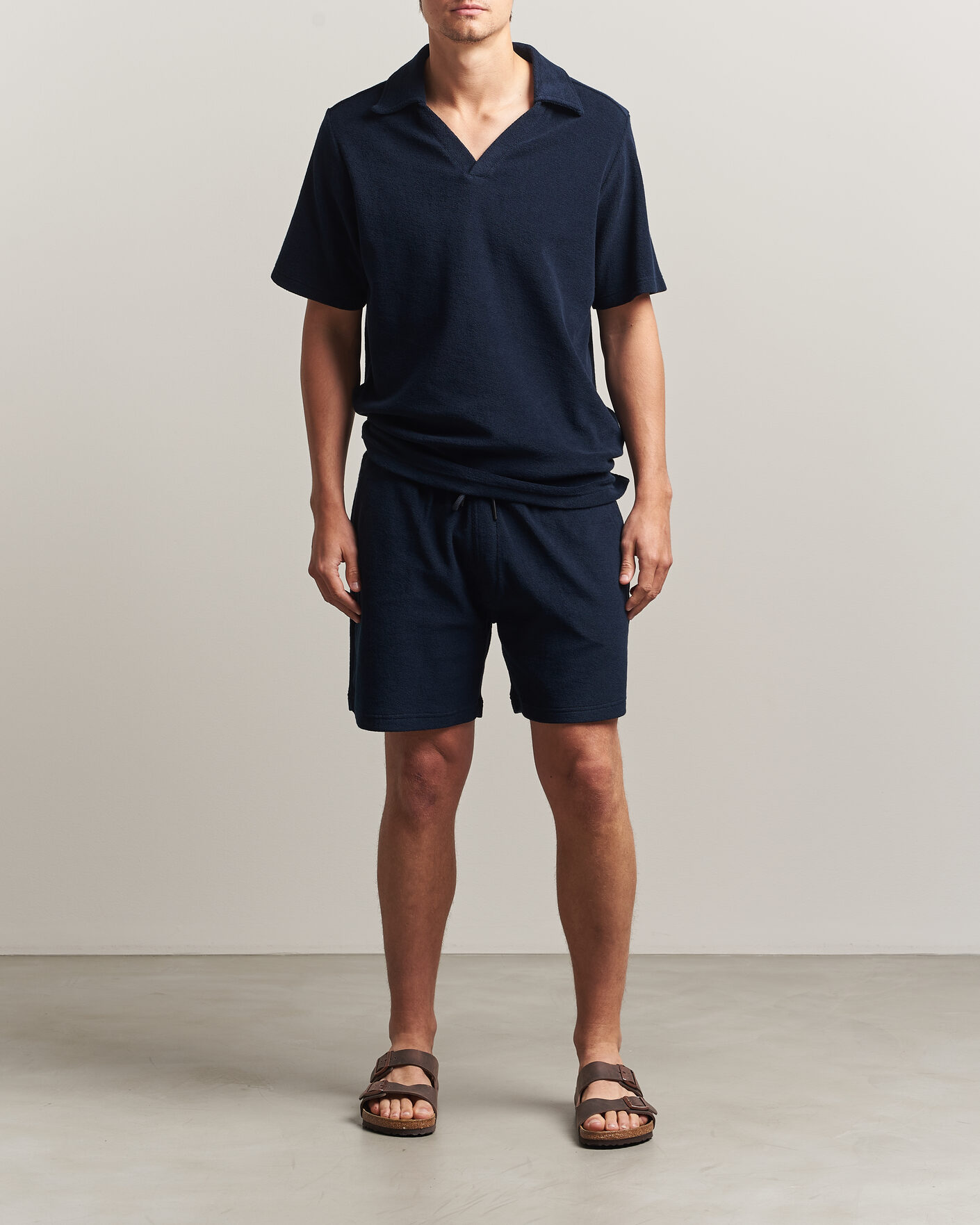 Herren | Shorts | OAS | Terry Shorts Navy