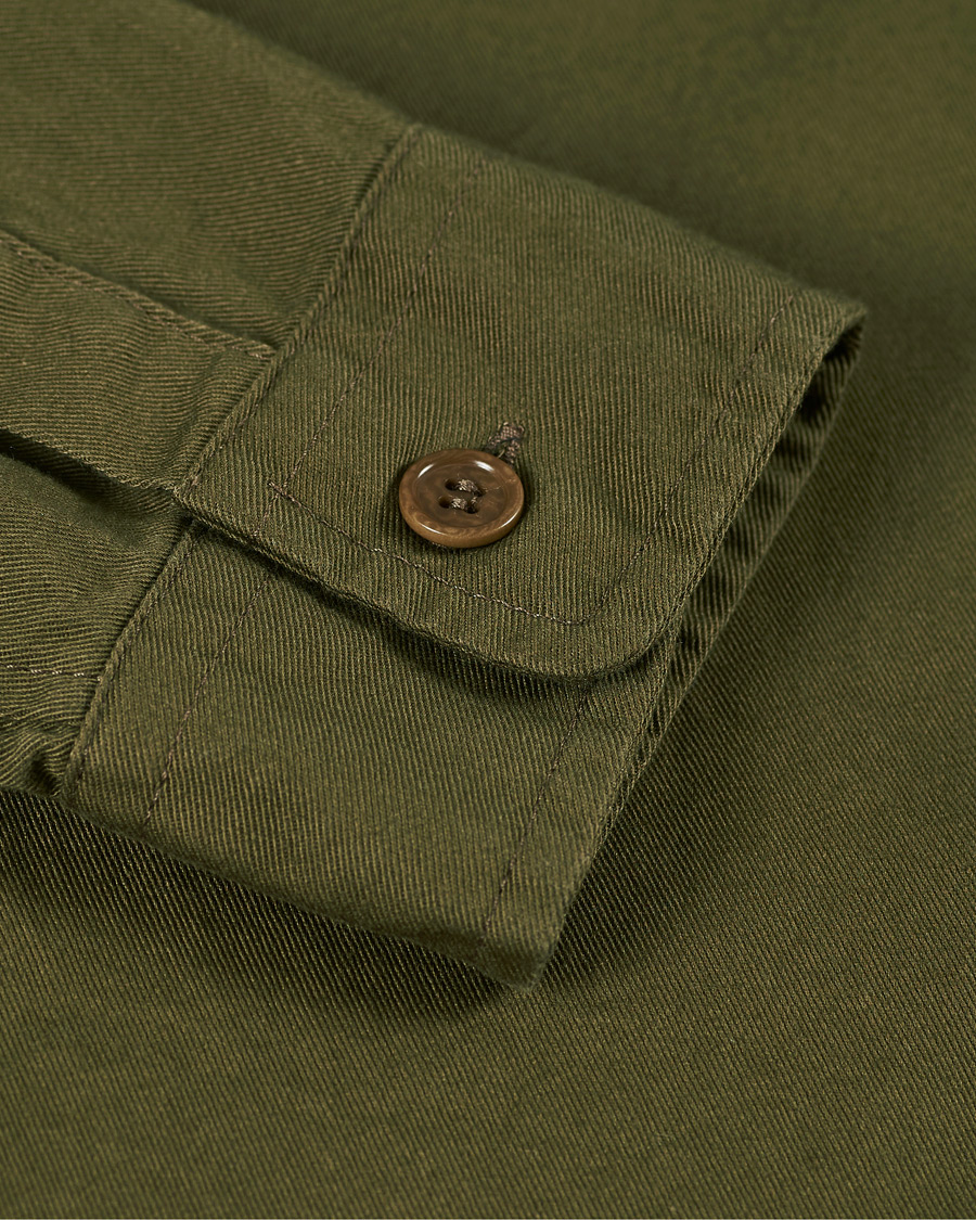Herren | Hemden | Aspesi | Heritage Twill Utility Shirt Military