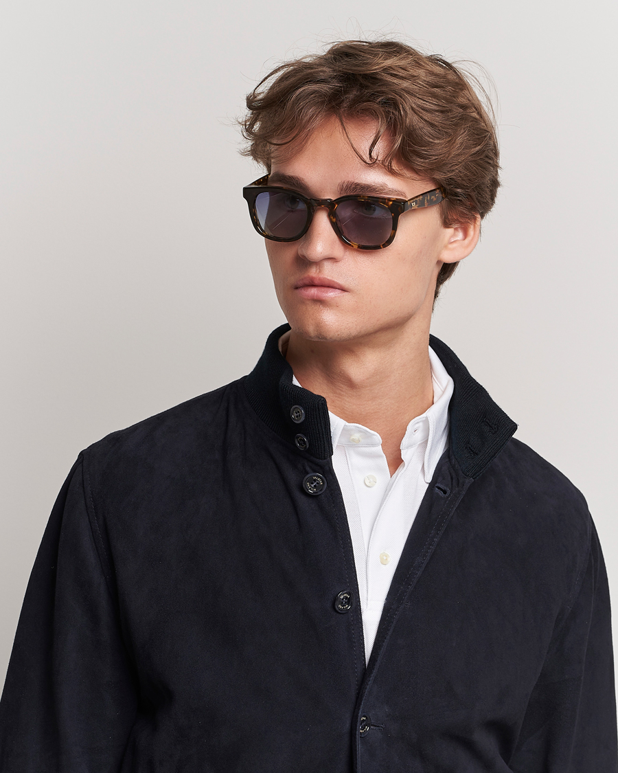 Herren | Sale accessoires | Garrett Leight | Kinney X Sunglasses Tuscan Tortoise/Pool Gradient