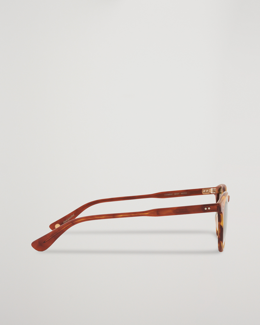 Herren | Garrett Leight Clement Sunglasses Matte Honey/Pure Green | Garrett Leight | Clement Sunglasses Matte Honey/Pure Green