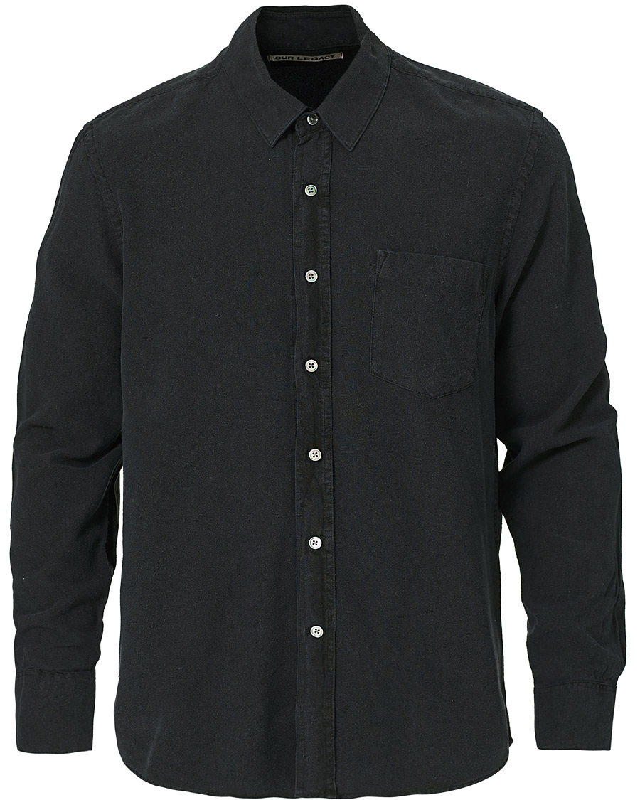 Herren | Hemden | Our Legacy | Classic Silk Shirt Black
