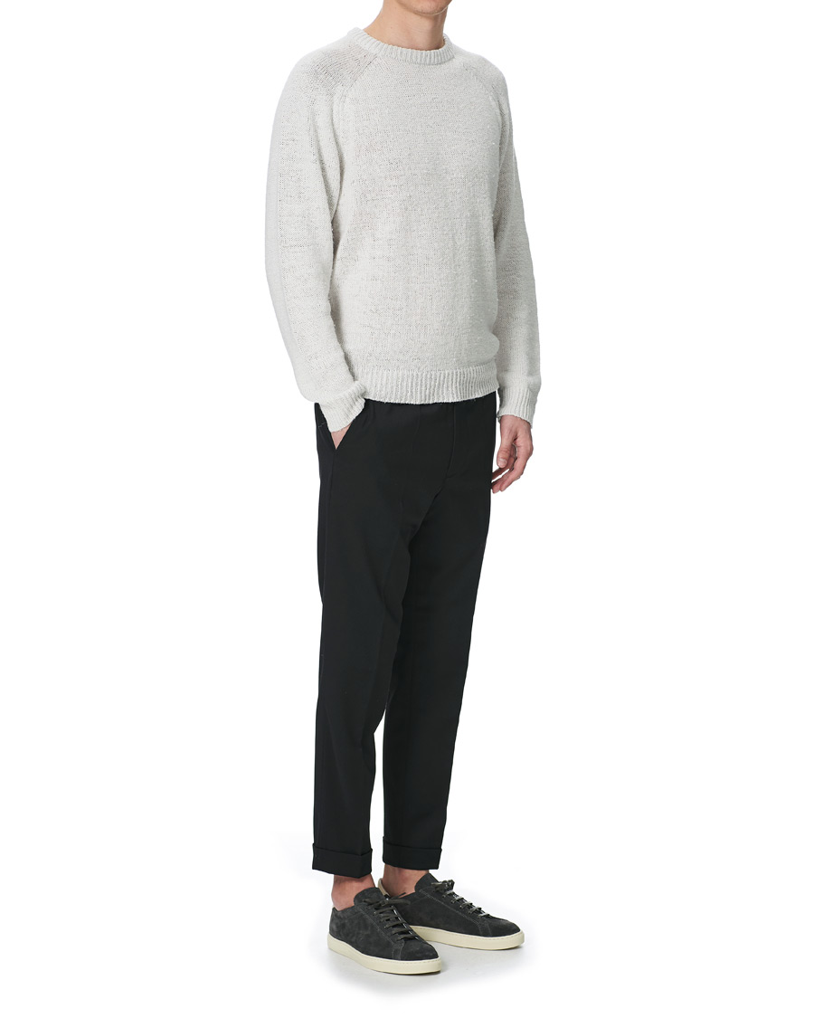 Herren | Pullover | Our Legacy | Chunky Raglan Sweater Bone White