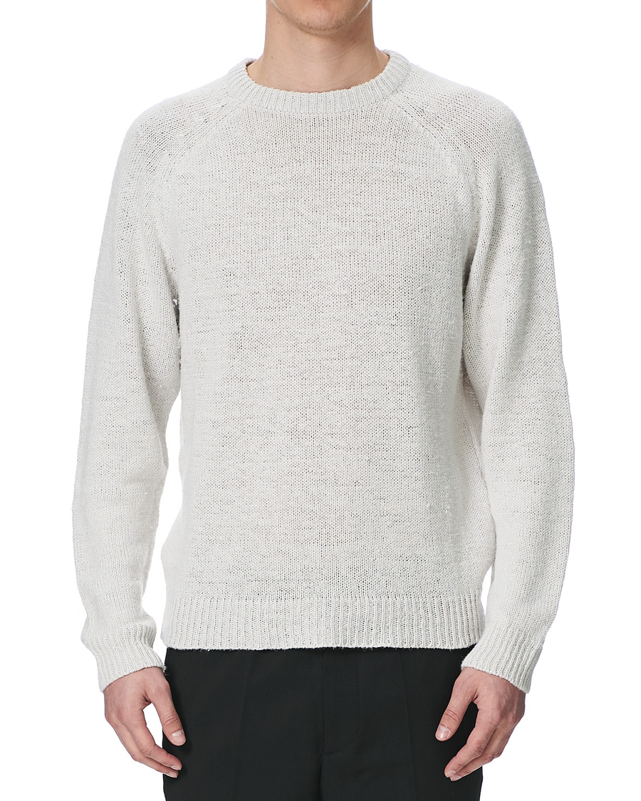 Herren | Pullover | Our Legacy | Chunky Raglan Sweater Bone White
