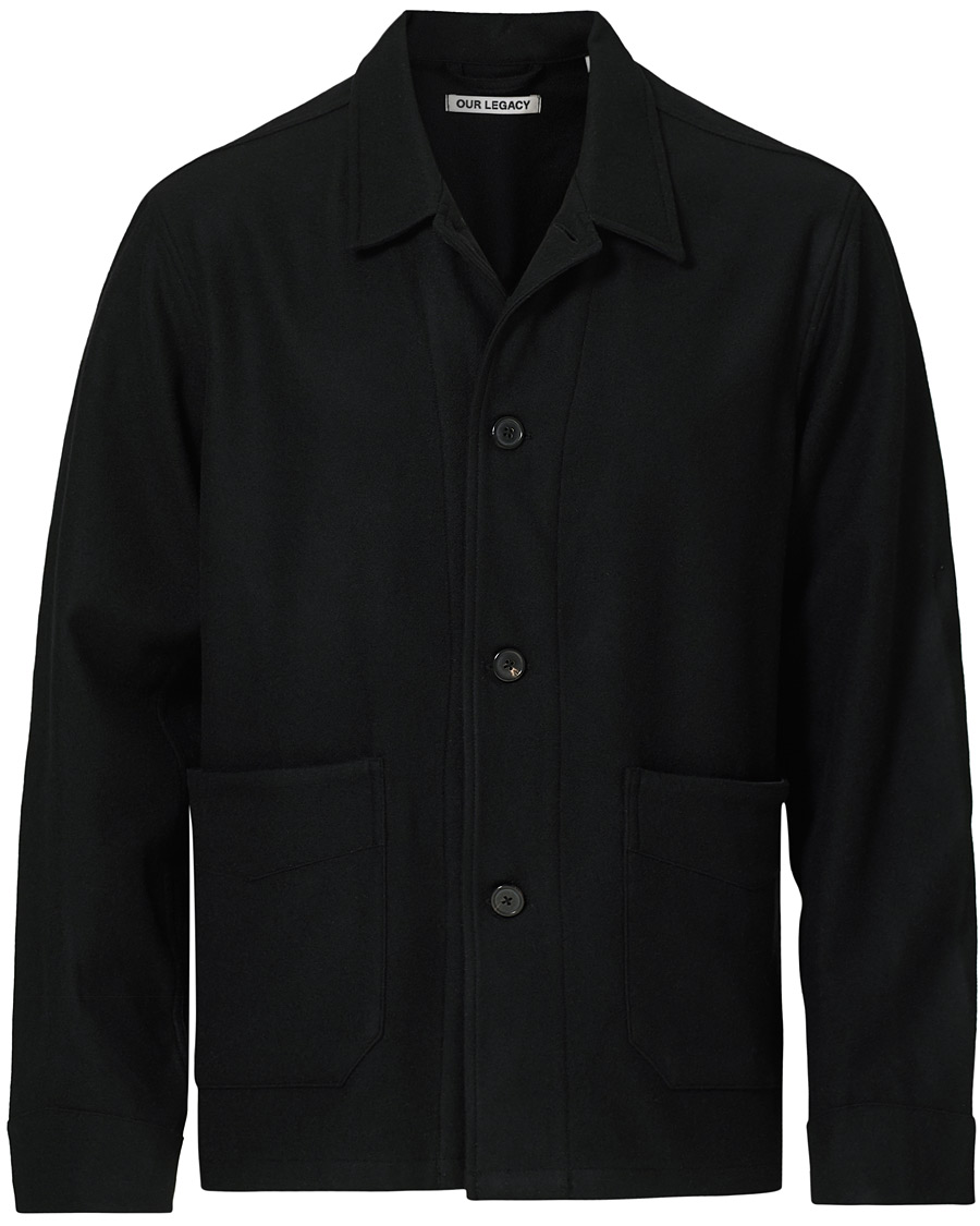 Herren | Jacken | Our Legacy | Archive Box Wool Jacket Black