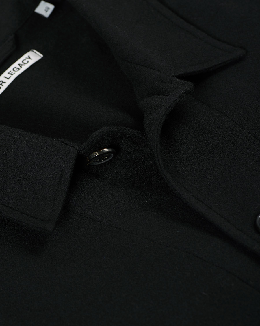 Herren | Jacken | Our Legacy | Archive Box Wool Jacket Black