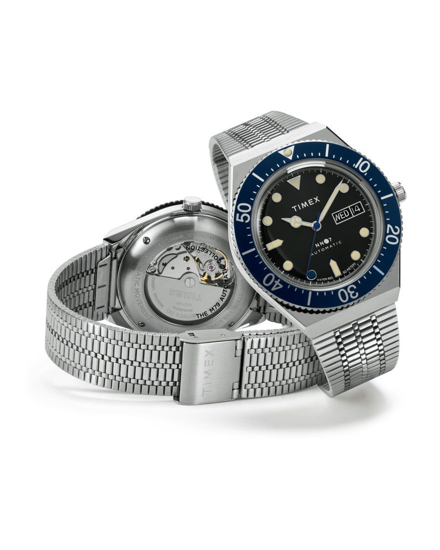 Herren | NN07 NN.07 X Timex M79 Automatic 40mm Navy Blue | NN07 | NN.07 X Timex M79 Automatic 40mm Navy Blue
