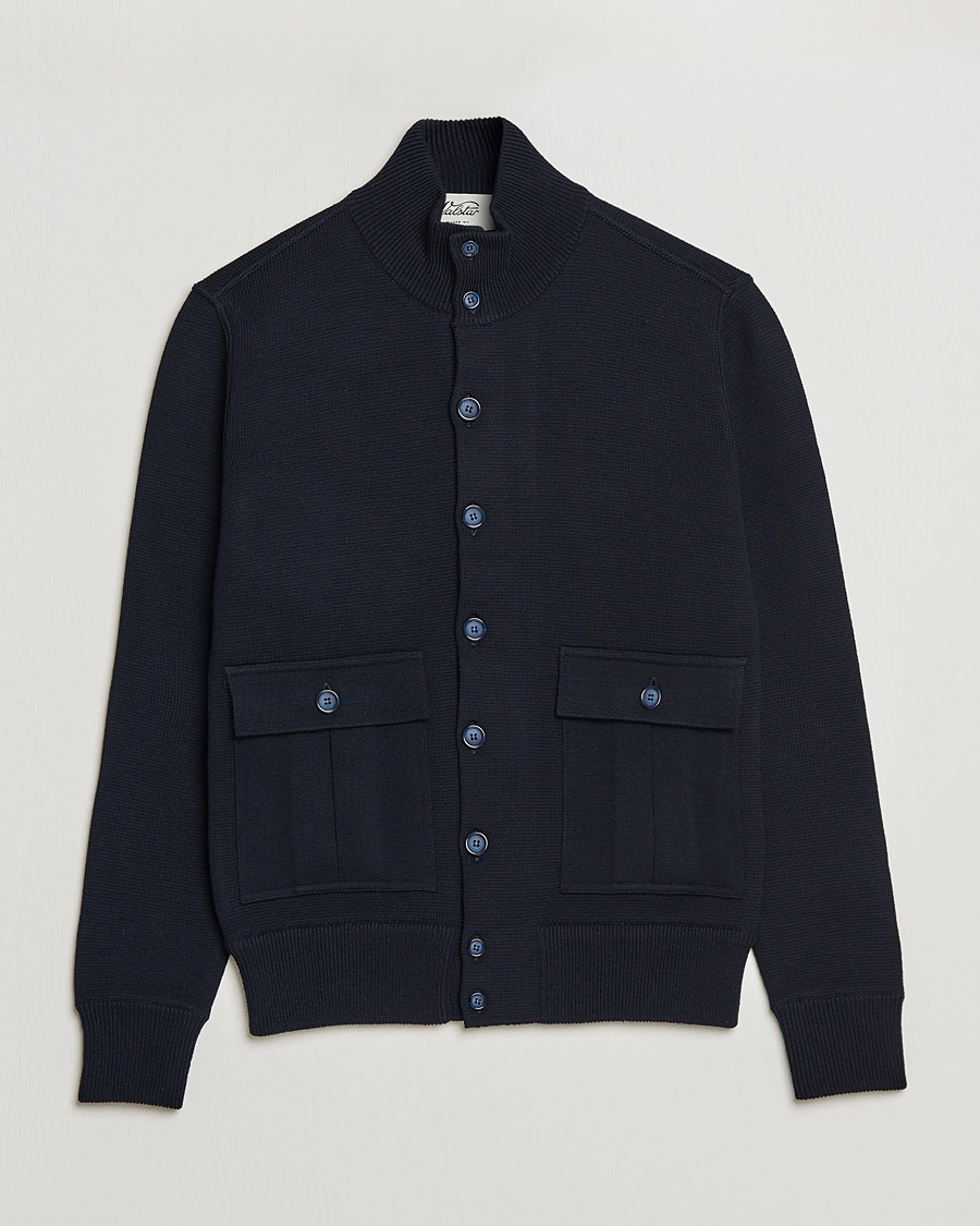 Herren | Leichte Jacken | Valstar | Valstarino Merino Wool Jacket Navy